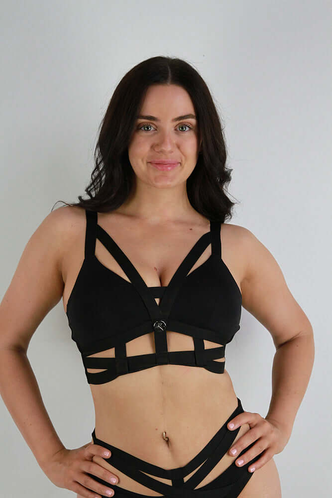 Rarr Design Luxe Strappy Bralette Zwart
