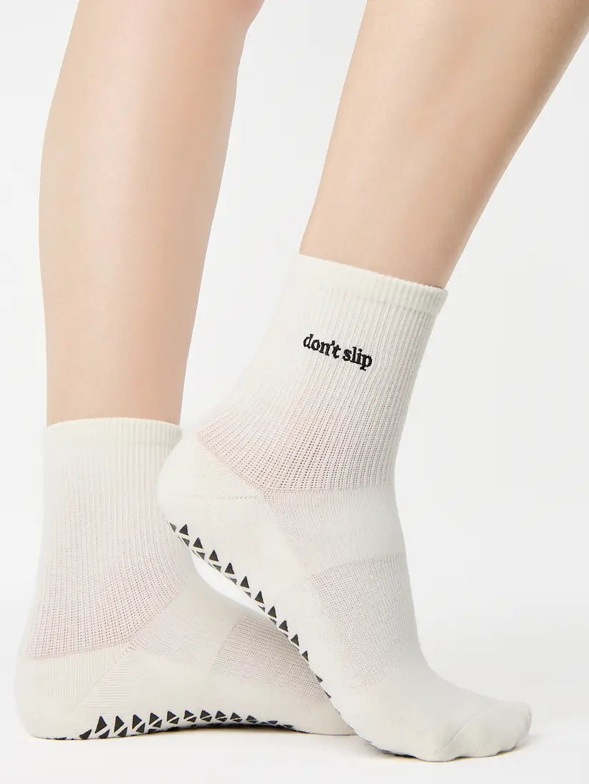 Pointe Studio Don't Slip Grip Sokken met Enkelgreep