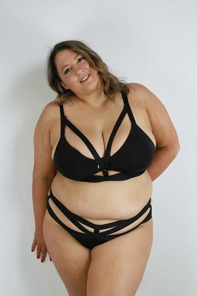 Rarr Design Luxe Strappy Bralette Zwart
