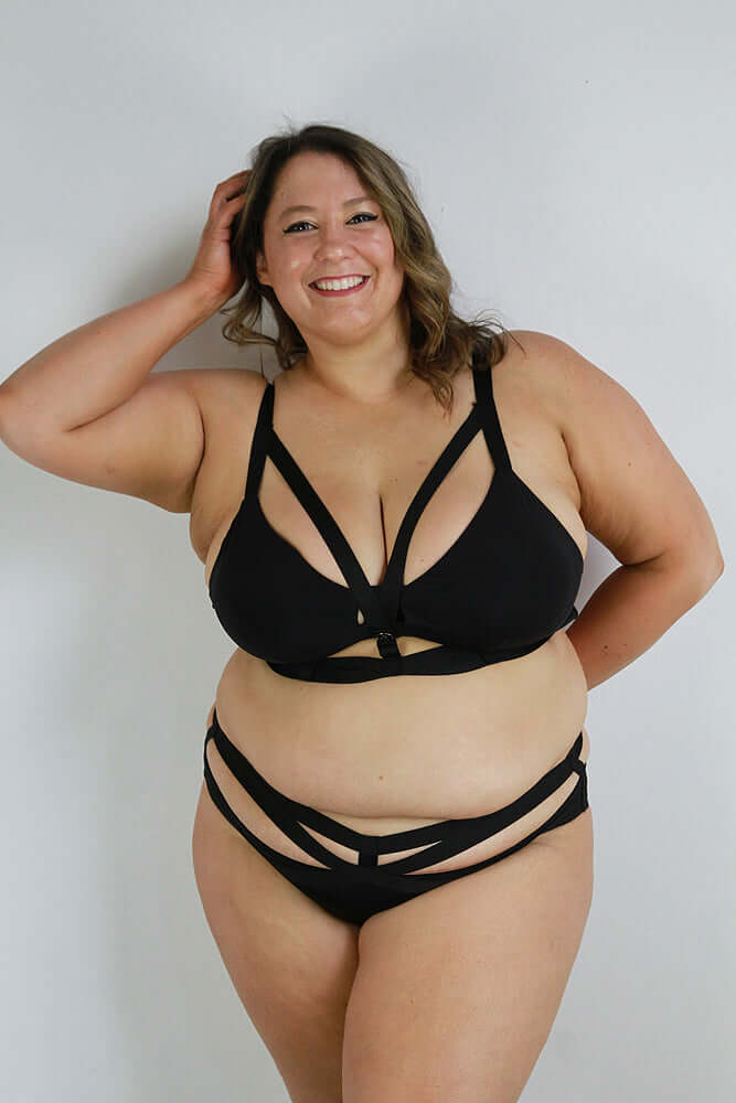 Rarr Design Luxe Strappy Bralette Zwart
