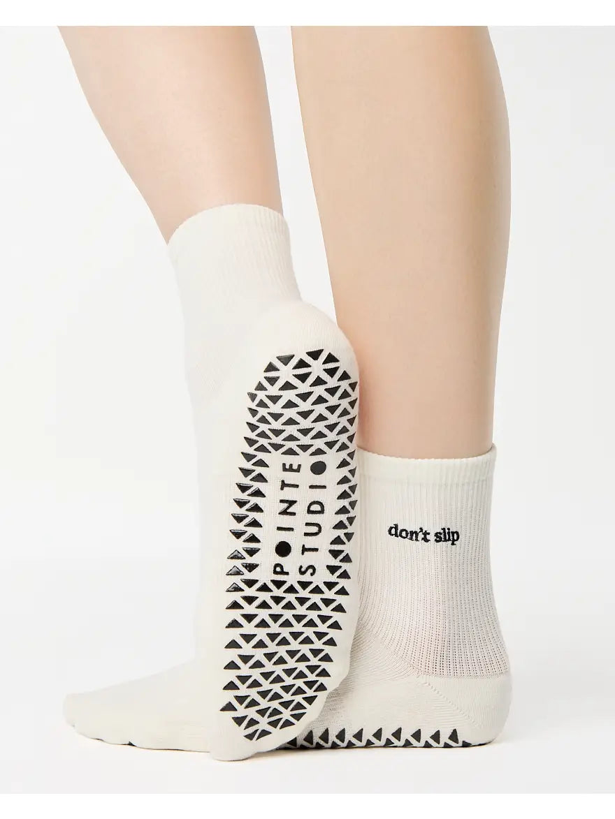Pointe Studio Don't Slip Grip Sokken met Enkelgreep
